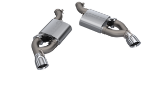 QTP 16-18 Chevrolet Camaro SS 6.2L 304SS Screamer Axle Back Exhaust w/4.5in Dual Tips