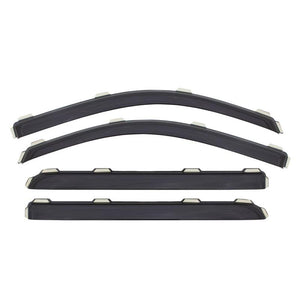 AVS 01-05 Honda Civic Ventvisor In-Channel Front & Rear Window Deflectors 4pc - Smoke