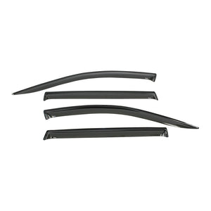 Westin 2010-2012 Subaru Outback Wade Slim Wind Deflector 4pc - Smoke