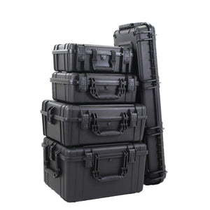 Go Rhino XVenture Gear Hard Case - Large 20in. / Lockable / IP67 / Automatic Air Valve - Tex. Black