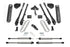 Fabtech 17 Ford F450/F550 4WD Diesel 6in 4Link Sys w/Coils & Dl Shks