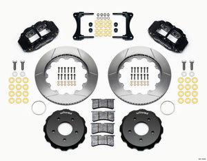 Wilwood Narrow Superlite 4R Front Hat Kit 14.00in 2007-Up Jeep Wrangler