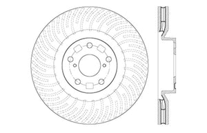 StopTech 12-15 Lexus IS350 Cross Drilled Right Front Rotor