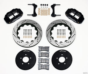 Wilwood Narrow Superlite 6R Front Hat Kit 14.00in Drilled 1994-2004 Mustang