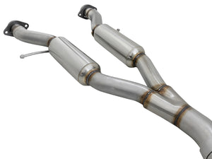 aFe Large Bore HD 3in 304 SS Cat-Back Exhaust w/ Polished Tips 14-19 Jeep Grand Cherokee V6-3.6L