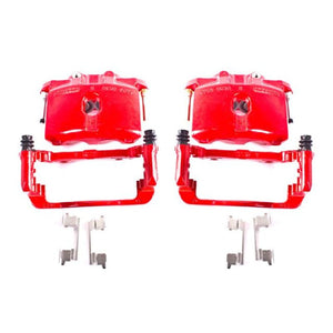 Power Stop 03-06 Cadillac Escalade Rear Red Calipers w/Brackets - Pair