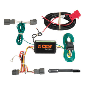 Curt 13-18 Hyundai Santa Fe Custom Wiring Harness (4-Way Flat Output)