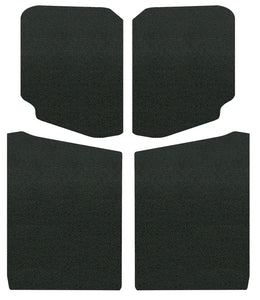 DEI 18-23 Jeep Wrangler JL 2-Door Boom Mat Headliner - 5 Piece - Black