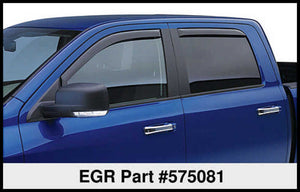 EGR 2016-2017 Toyota Tacoma In-Channel Window Visors - Smoked (575081)