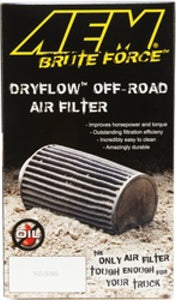 AEM Dryflow Conical Air Filter 2.75in Flange ID / 6in Base OD / 5.125in Top OD / 9.125in Height