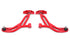 BMR Suspension 05-14 Ford Mustang Lower A-Arms - Red - Non-Adjustable