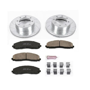 Power Stop 13-16 Ford F-450 Super Duty Front Z23 Evolution Brake Kit