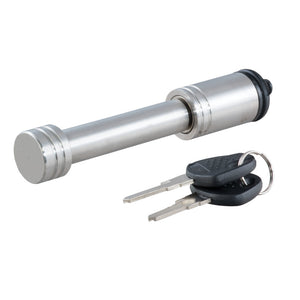 Curt 5/8in Hitch Lock (2in Receiver Barbell Stainless)