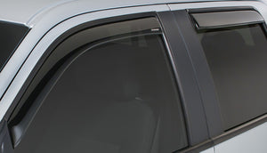 Stampede 2005-2012 Nissan Pathfinder Sport Utility Snap-Inz Sidewind Deflector 4pc - Smoke