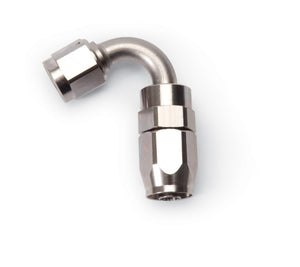 Russell Performance -8 AN Endura 120 Degree Full Flow Swivel Hose End (With 3/4in Radius)