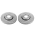 Power Stop 03-14 Volvo XC90 Front Evolution Drilled & Slotted Rotors - Pair