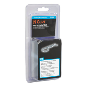 Curt Hitch Clip (Fits 1/2in or 5/8in Pin Zinc Packaged)