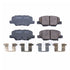 Power Stop 14-16 Mazda 3 Rear Z17 Evolution Ceramic Brake Pads w/Hardware