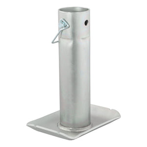 Curt Pin-On Jack Foot (Fits 2in Tube 2000lbs 8-1/2in Height Packaged)