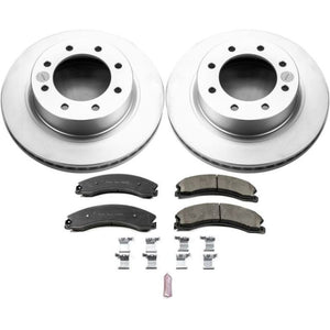 Power Stop 12-21 Nissan NV3500 Front Z17 Coated Brake Kit