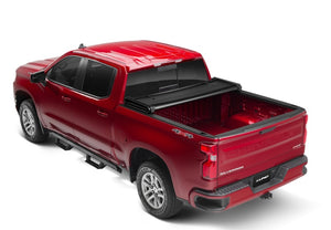 Lund 99-07 Chevy Silverado 1500 (8ft. Bed) Genesis Tri-Fold Tonneau Cover - Black