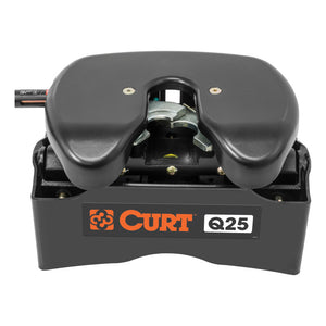 Curt Q25 5th Wheel Hitch w/Rails (16265 & 16200 Kit)