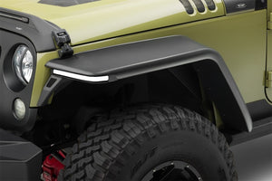 Rugged Ridge 07-18 Jeep Wrangler JK 2-Door+4-Door Unlimited Max Terrain Fender Flare Front+Rear Set