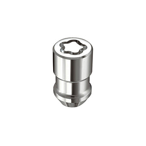 McGard Wheel Lock Nut Set - 4pk. (Cone Seat) 1/2-20 RH-LH / 13/16 Hex / 1.46in. Length - Chrome