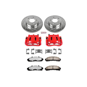 Power Stop 95-01 Ford Explorer Front Z36 Truck & Tow Brake Kit w/Calipers