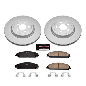 Power Stop 05-19 Chrysler 300 Front Z17 Evolution Geomet Coated Brake Kit