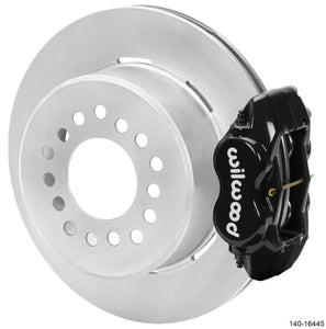 Wilwood Chevrolet 7-5/8in Rear Axle Dynalite Disc Brake Kit 12.19in Rotor -Black Caliper