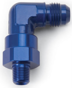 Russell Performance -8 AN 90 Degree Male to Male 1/4in Swivel NPT Fitting