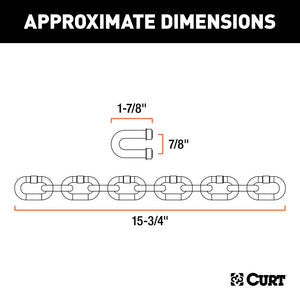 Curt Replacement Weight Distribution Chain Kit