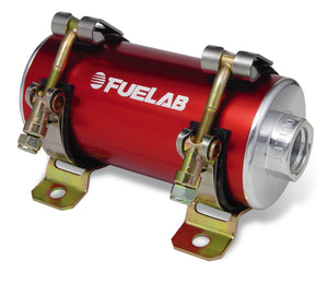 Fuelab Prodigy High Flow Carb In-Line Fuel Pump w/External Bypass - 1800 HP - Red