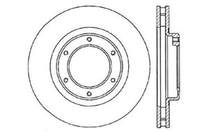 StopTech Slotted & Drilled Sport Brake Rotor