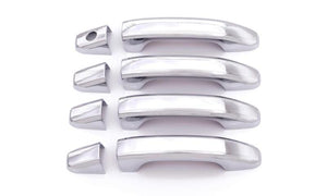 AVS 14-18 Chevy Silverado 1500 Door Handle Covers (4 Door) 8pc Set - Chrome