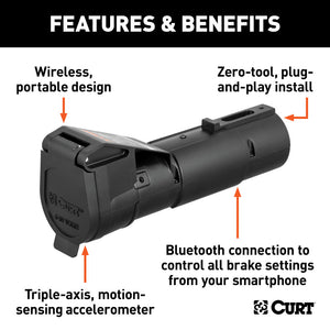 Curt Echo Mobile Trailer Brake Controller