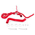 Mishimoto 17-19 Chevrolet Duramax 6.6L L5P Red Silicone Radiator Hose Kit