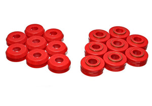 Energy Suspension Fd Bronco Body Mount Set - Red