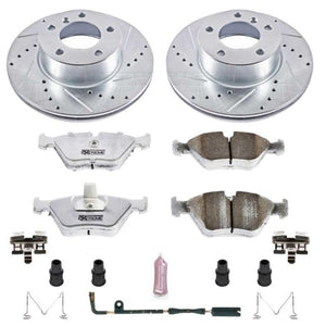 Power Stop 01-03 BMW 525i Front Z26 Street Warrior Brake Kit