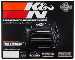 K&N Street Metal Intake System Shaker for 2017 Harley Davidson Touring