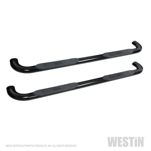 Westin 2019 Chevrolet Silverado/Sierra 1500 Crew Cab Platinum 4 Oval Nerf Step Bars - Black