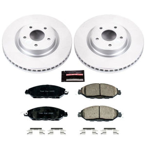 Power Stop 2013 Infiniti JX35 Front Z17 Evolution Geomet Coated Brake Kit