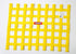 RaceQuip Yellow 18in H x 24W SFI Ribbon Window Net