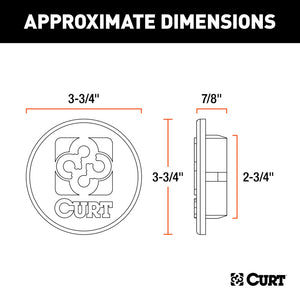 Curt Replacement Gooseneck Hitch Cap