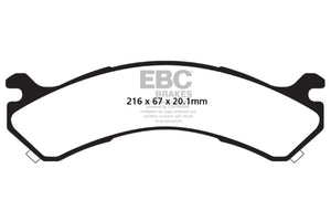 EBC 01-05 Chevrolet Silverado 3500 (2WD) Yellowstuff Rear Brake Pads