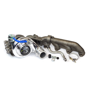 Industrial Injection 07.5-09 Dodge 6.7L Cummins Silver Bullet 64mm Turbo Kit