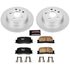 Power Stop 01-03 Toyota Highlander Rear Z17 Evolution Geomet Coated Brake Kit