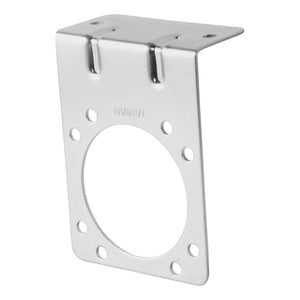 Curt Connector Mounting Bracket for 7-Way RV Blade (Zinc)