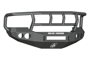 Road Armor 05-07 Ford F-250 Stealth Front Bumper w/Titan II Guard Wide Flare - Tex Blk